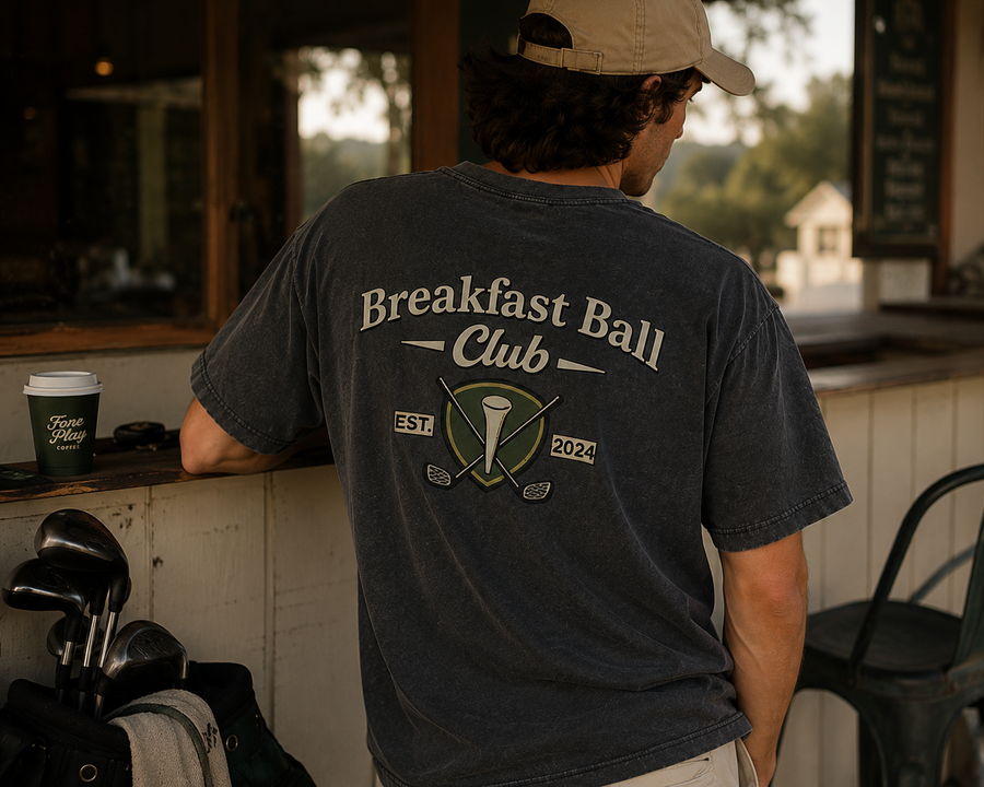 Breakfast Ball Club Vintage Washed Tee